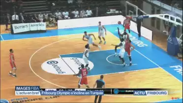 Fribourg Olympic s&#039;incline en Turquie