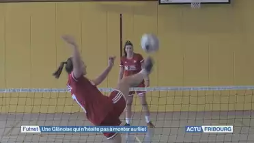 Une Glânoise qui n&#039;hésite pas à monter au filet