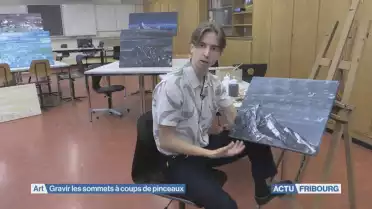 Gravir les sommets à coups de pinceaux