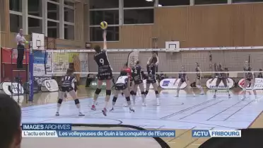 Les volleyeuses de Guin à la conquête de l&#039;Europe.