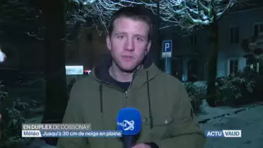 Fortes chutes de neige attendues en plaine