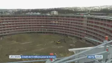 Crédit de 6 millions pour le Vortex