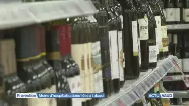 Moins d’hospitalisations liées à l’alcool