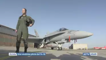 Une vaudoise pilote de FA-18