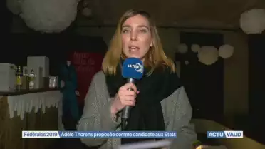 Adèle Thorens proposée comme candidate aux Etats