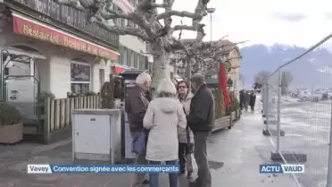 Convention signée avec les commerçants de Vevey