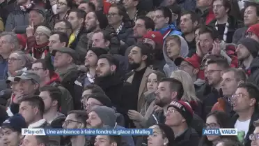 Ambiance électrique durant les play-off 