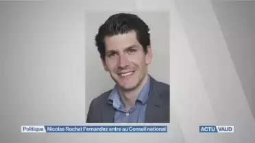 Nicolas Rochat Fernandez entre au Conseil national