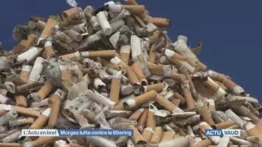 Morges se lance dans la lutte contre le littering