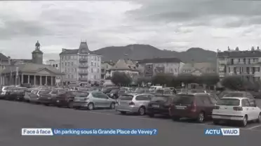 Débat sur la Place du Marché de Vevey