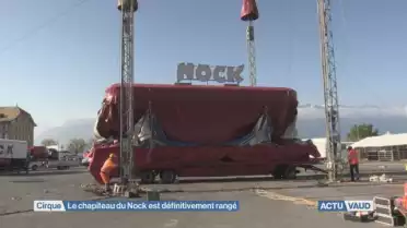Le chapiteau du Nock est définitivement rangé