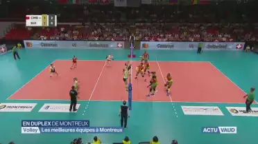 Coup d&#039;envoi pour les Volley Masters de Montreux