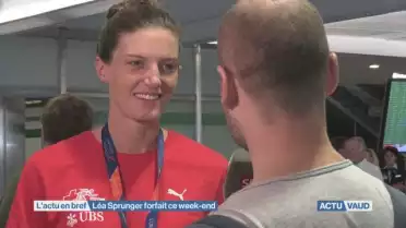 Léa Sprunger n&#039;ira pas en Belgique