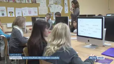 Écoliers vaudois en haut du classement 