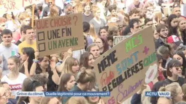 4500 lausannois réunis pour la grève du climat 