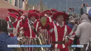 Fête des Vignerons: mille spectacles à Vevey 
