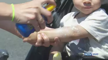 La crème solaire des crèches mauvaise pour la santé