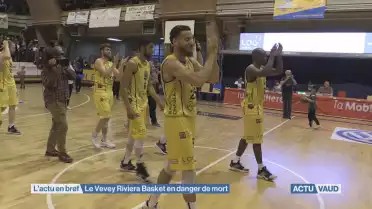 Le Vevey Riviera Basket pourrait disparaître