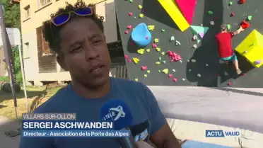 La Coupe du monde d&#039;escalade est à Villars