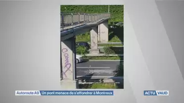 L&#039;autoroute Vevey et Villeneuve est fermée