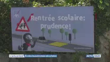 Écoles lausannoises sécurisées