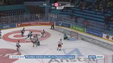 Première victoire du LHC en Champions League