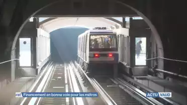Financement des métros Lausannois sur la bonne voie