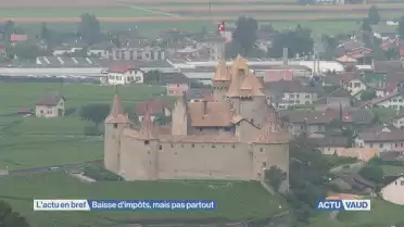 Baisse de l&#039;impôt communal à Aigle et dans d&#039;autres communes