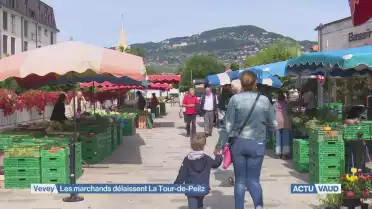 Les marchands délaissent La Tour-de-Peilz pour Vevey