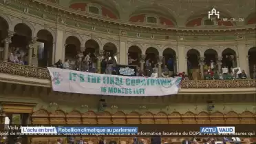 Rebellion climatique au parlement