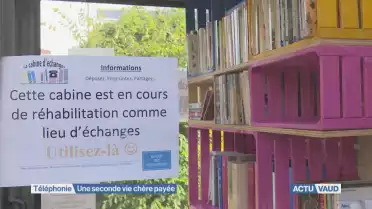 La seconde vie des cabines téléphoniques