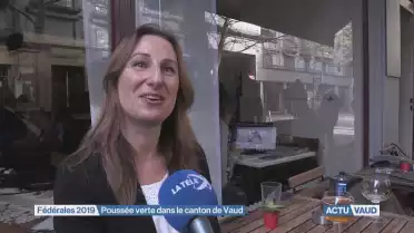 Poussée verte dans le canton de Vaud