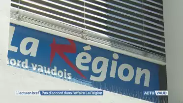 Pas d’accord dans l&#039;affaire La Région