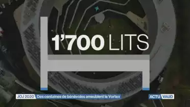 Le Vortex ameublé par 850 volontaires