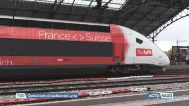 Opération séduction de Lyria à Lausanne