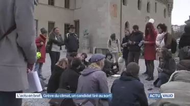Grève du climat : un candidat tiré au sort