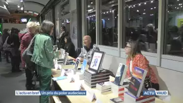 Frédéric jaccaud remporte le Prix du polar romand 2019