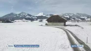 Premiers flocons de la saison