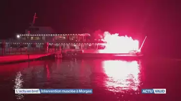 Intervention musclée à Morges