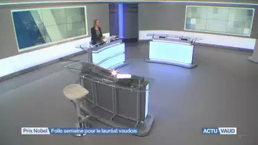 Folle semaine à Stockholm pour Michel Mayor