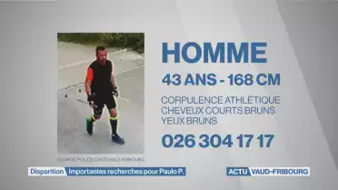 Importantes recherches pour retrouver Paulo P.