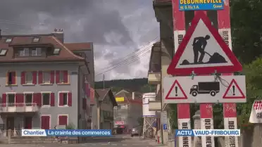 Désarroi des commerces à Gimel