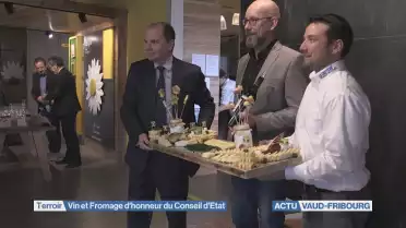 Vin et fromage d&#039;honneur du Conseil d&#039;Etat