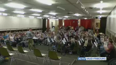 100 jeunes musiciens réunis à Romont