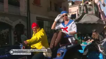 Le grand cortège du carnaval de Châtel-St-Denis