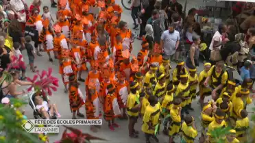 Cortège de la fête des écoles primaires 2019 à Lausanne