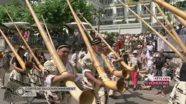 Cortège du couronnement de la Fête des Vignerons - Part. 2