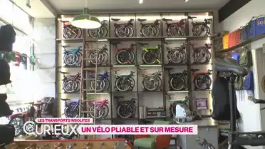 Un vélo pliable et sur mesure