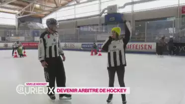 Devenir arbitre de hockey