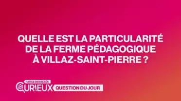 La particularité de la ferme à Villaz-St-Pierre ?